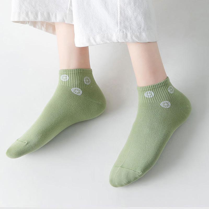 socks women's socks summer thin trendy versatile breathable summer japan and south korea cute plaid lady socks