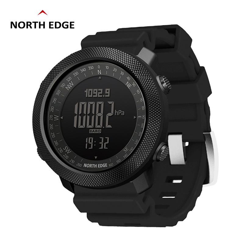 outdoor sports smart waterproof watch color silicone height air pressure compass thermometer metal watch