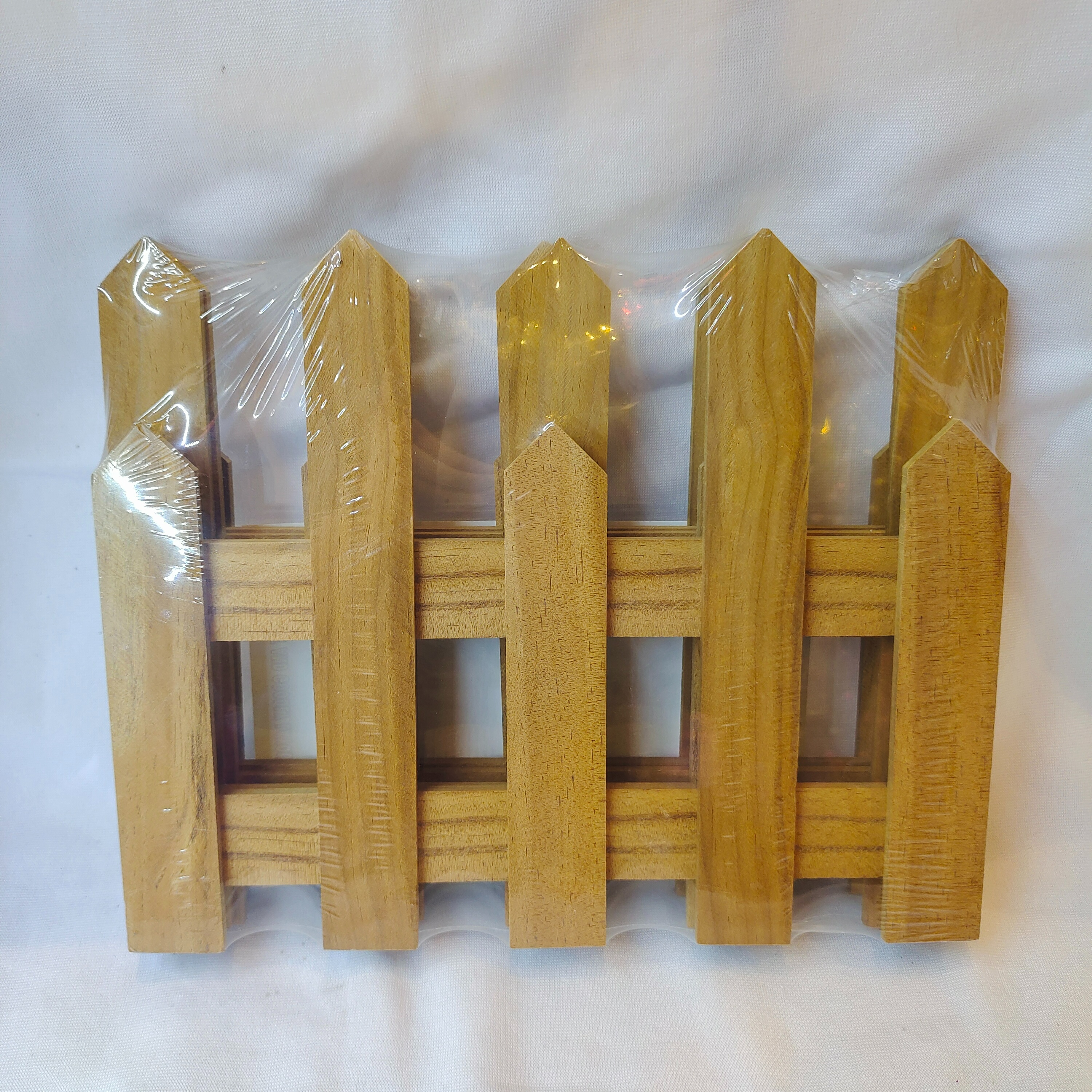 圣诞节木质围栏装饰圣诞树树底装饰布置圣诞节装饰品木质栅栏