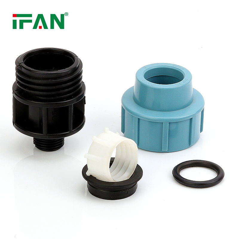 IFAN 601 Poly Male Socket Quick Connect HDPE Pipe Fittings 细节图