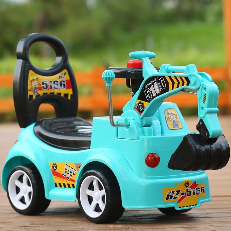 children's car luge four-wheel baby swing car new 4-6-year-old baby