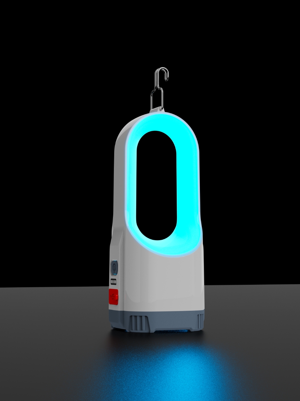 手电筒探照灯充电宝一体机 夜钓灯外接电源 照明工具 探客必备装备 高亮长续航