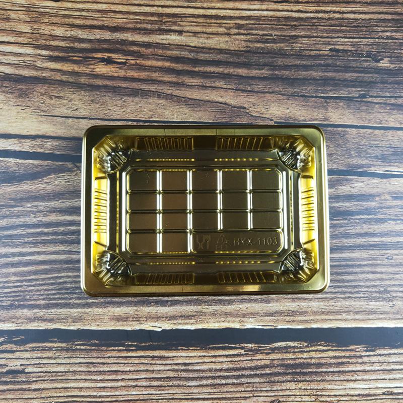wholesale disposable sushi box food plastic box to-go box transparent packing box pet rectangle with lid