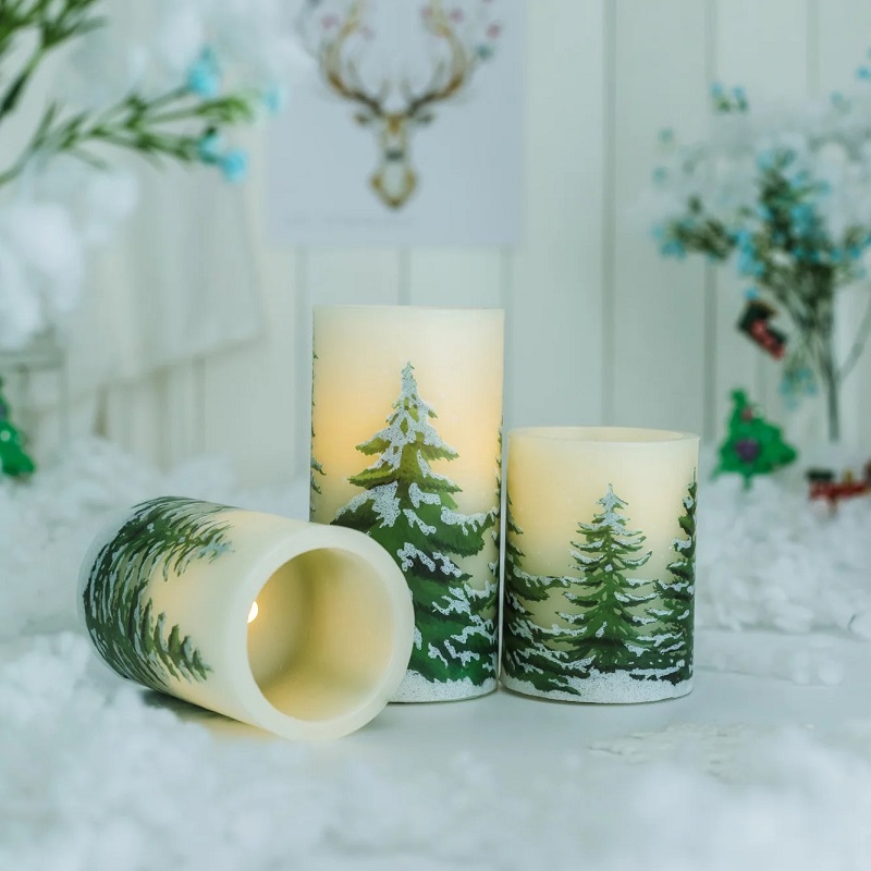 1仿真子弹头圣诞LED电子蜡烛婚礼宴会派对装饰圣诞节无烟生日布置蜡烛圣诞树蜡烛圣诞香薰蜡烛生日快乐蜡烛蜡烛国外led蜡烛详情6