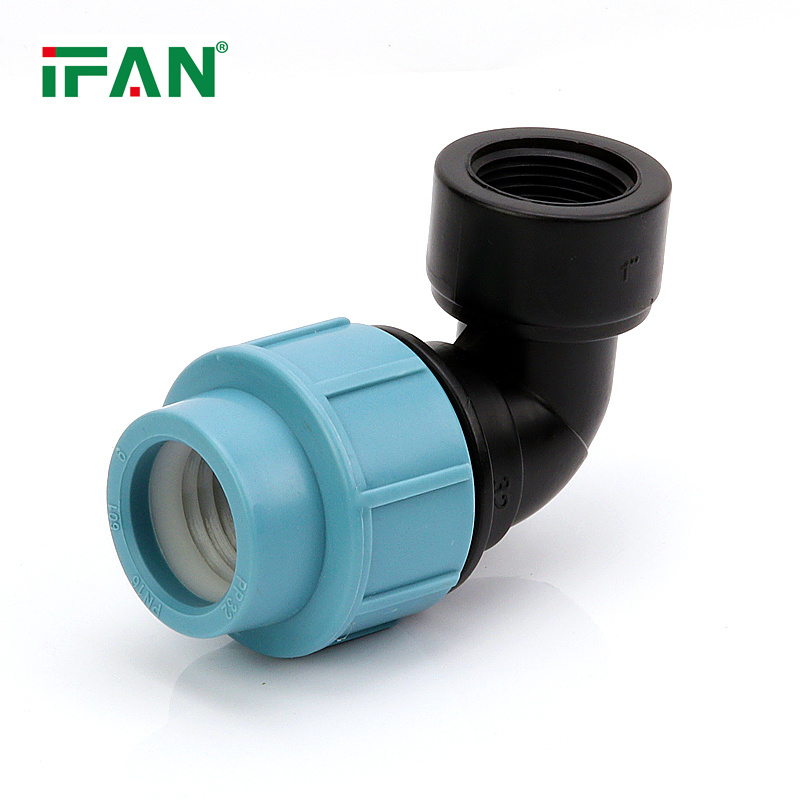 IFAN 601 Poly Plumbing Female Elbow HDPE Pipe Fittings 