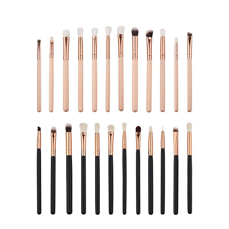 12 makeup brushes in stock eye shadow brush 12 black eye makeup brush set makeup factory direct supply
