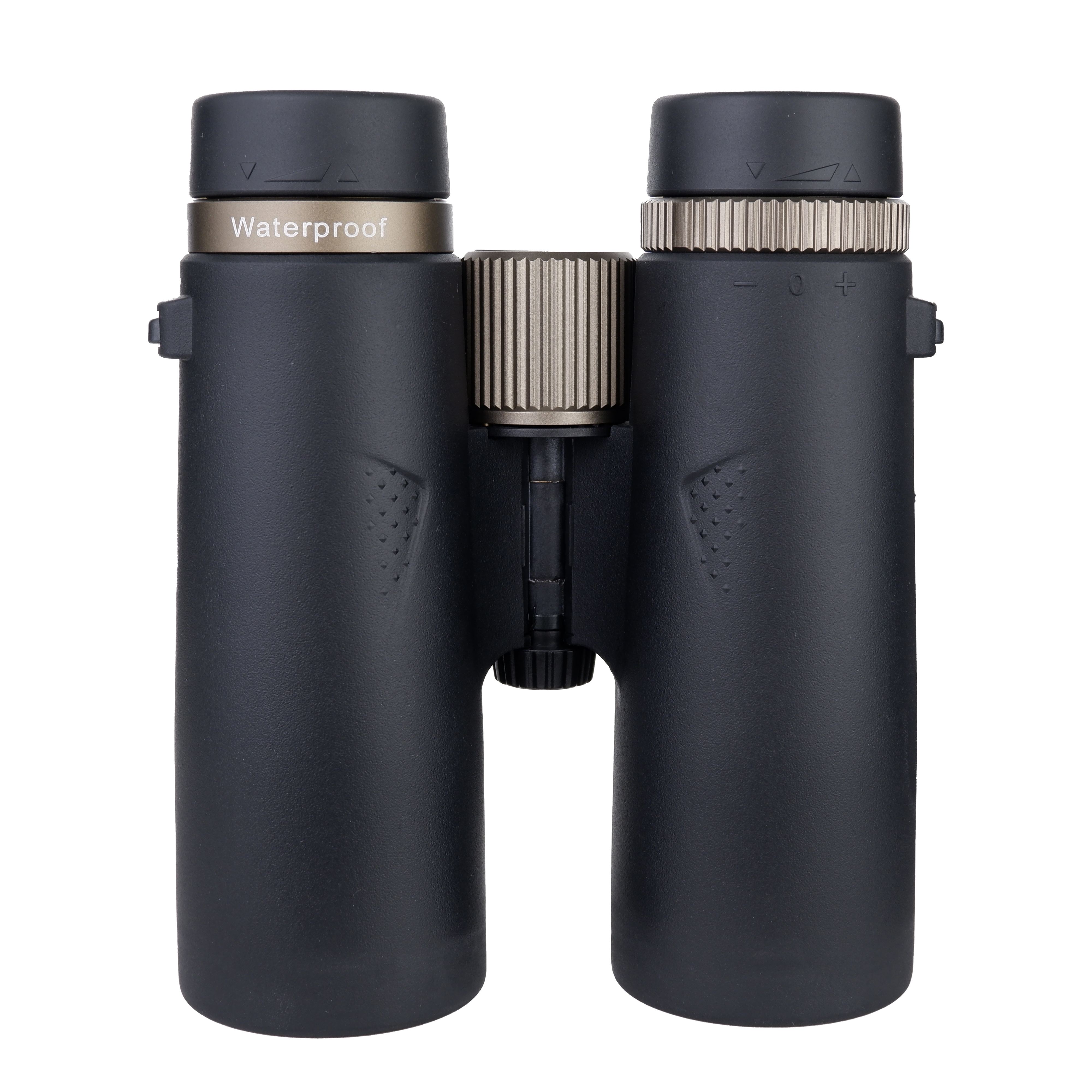 12X42 black red film titanium gold handwheel straight telescope details Picture