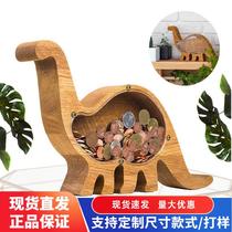 Wooden Piggy Bank Letter Piggy Bank Children Dinosaur Piggy Bank Wholesale Transparent Cartoon Animal Coin Piggy Bank