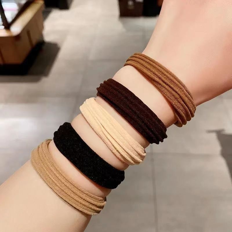 韩版甜美饰品头饰发饰套装 头绳发圈大肠圈女生简约时尚橡皮筋头发装饰品头绳饰品发圈10491