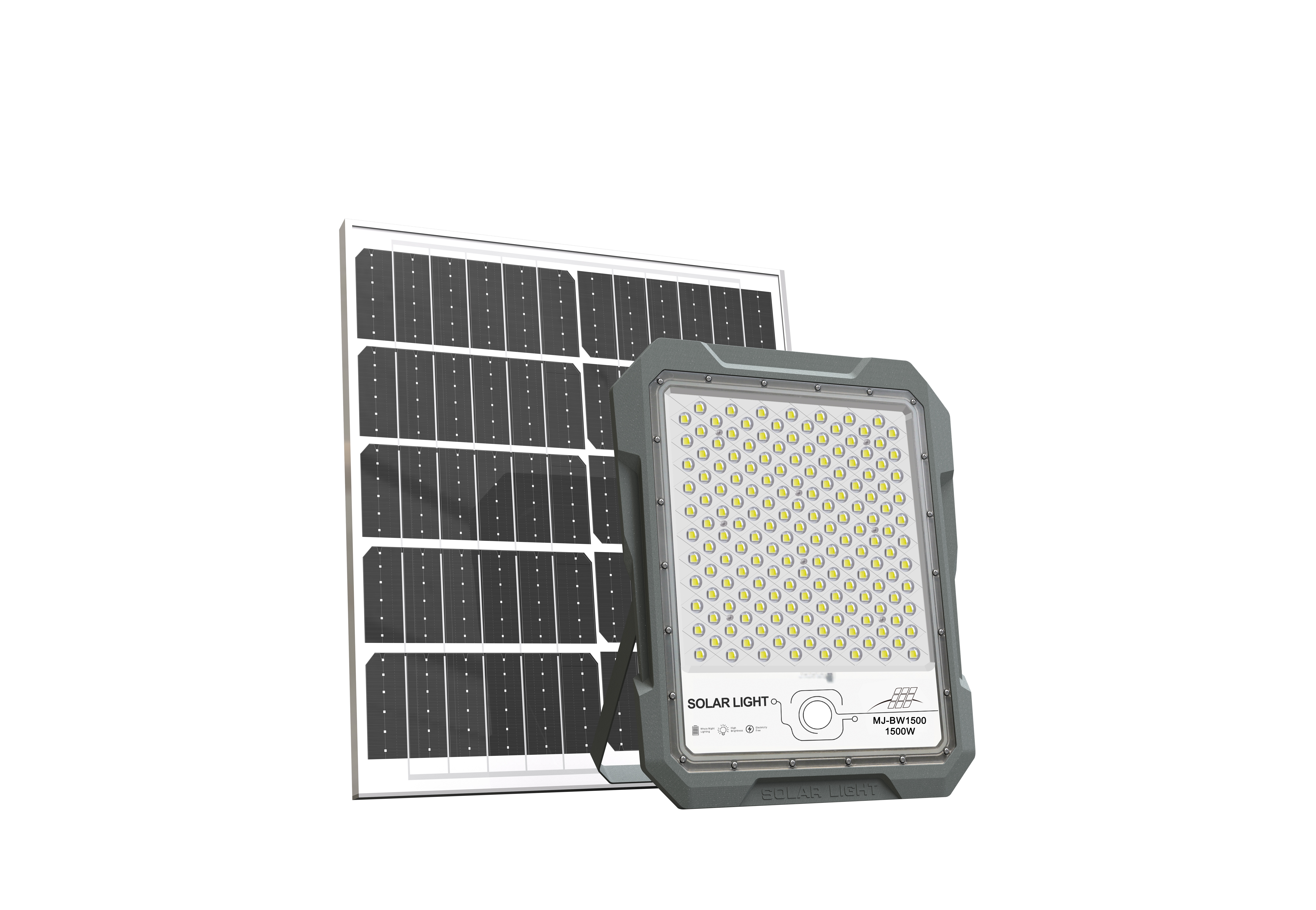 太阳能灯户外庭院太阳能投光灯 光学透镜-突破者详情7