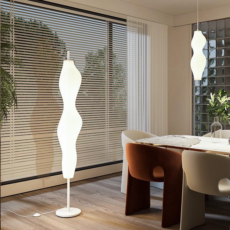 wave floor lamp nordic advanced creative artistic living room atmosphere lighting modern minimalist new vertical table lamp