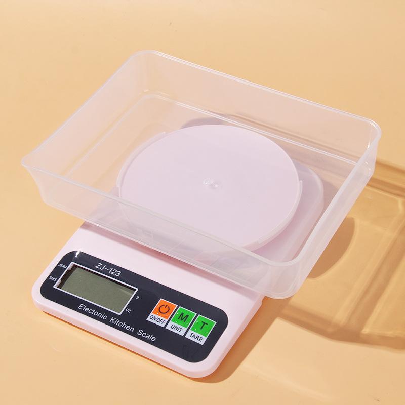 5kg Kitchen Scale Electronic Scale with Tray with Backlight Electronic Scale Household Precision Durable Small Baking Scale Tools