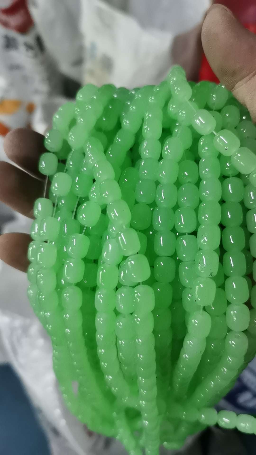 半成品饰品配件 DIY手工散珠 串珠珠子琉璃珠木珠树脂珠子 手链项链材料包
散珠