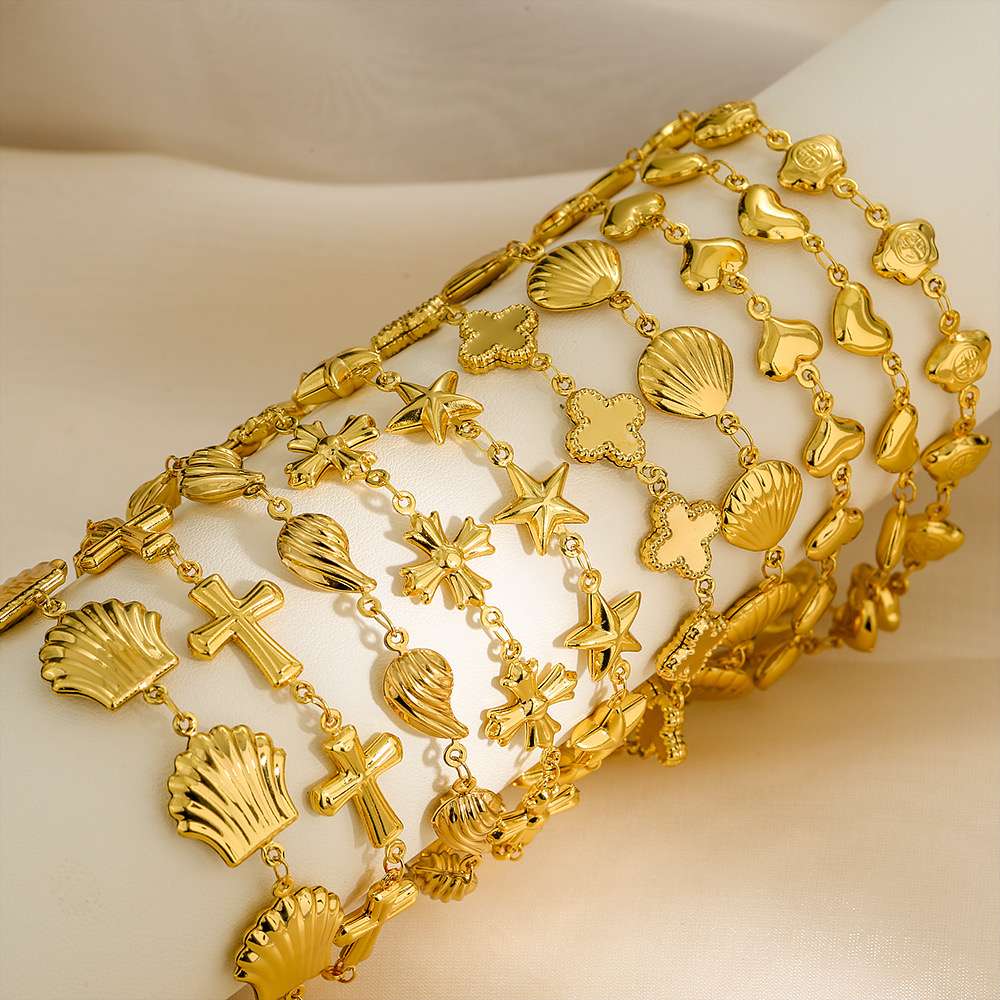 水晶饰品弹簧手链 不锈钢手链 手饰精致手链 时尚潮流饰品 独特设计手链