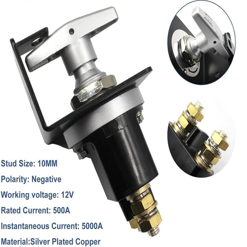 yh3228 battery disconnection switch with locking plate suitable for negative battery battery power-off switch Specification drawing