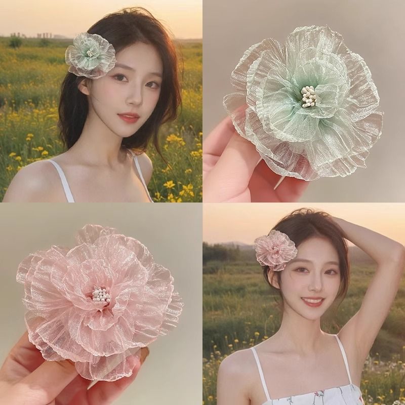 水晶纱翼会动的蝴蝶儿童水钻发夹发卡新款可爱头饰夹子侧边夹碎发夹刘海夹可爱会动的水钻蝴蝶发夹小女孩发饰侧边夹碎发刘海夹详情1