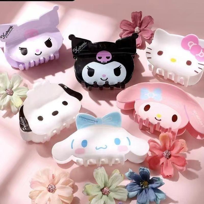 new sanrio grip clow m cinnamoroll babycinnamoroll cartoon cute little shark clip hair claw back head claw clip