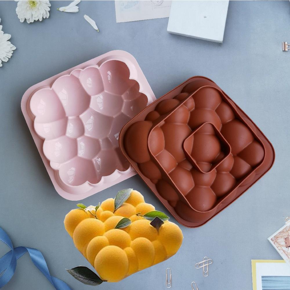 Xiangyun Bubble Cake Mold DIY Ice Cream Jelly Pudding Soap Mousse Cake Mold full figure