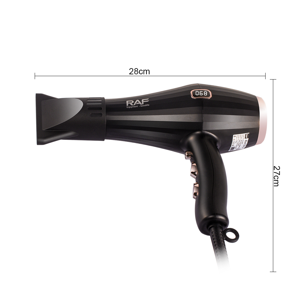 RAF European standard hair dryer, hair salon, household high-power hairdresser, hair salon special air duct manufacturer wholesale Specification image