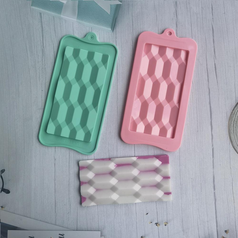 New Ladder Chocolate Cake Mold Non-Stick Silicone Jelly Candy Mold 3D Mold DIY