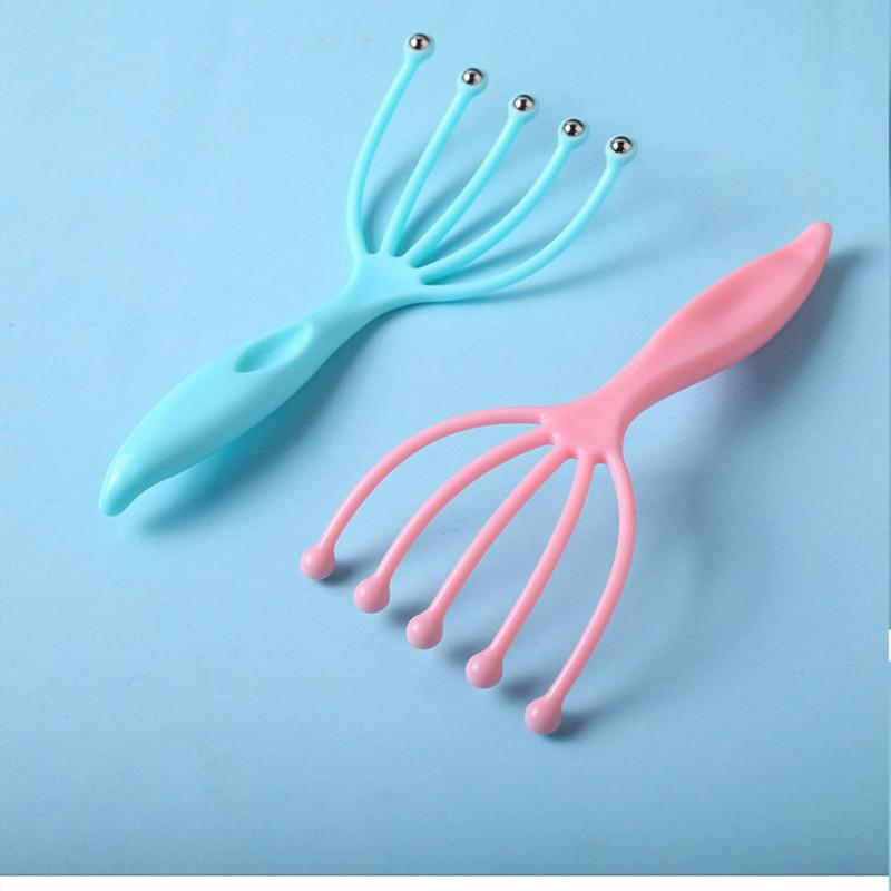 decompression artifact head massage claw head massager five-claw scalp massager claw grasping head artifact press head
