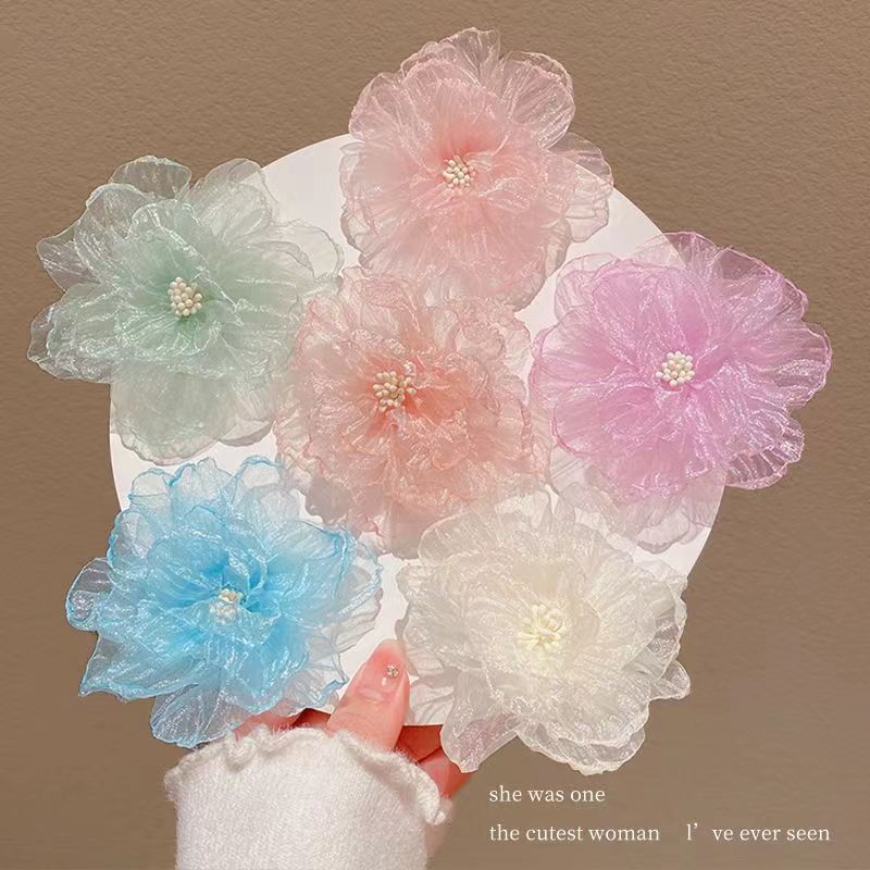 水晶纱翼会动的蝴蝶儿童水钻发夹发卡新款可爱头饰夹子侧边夹碎发夹刘海夹可爱会动的水钻蝴蝶发夹小女孩发饰侧边夹碎发刘海夹详情12