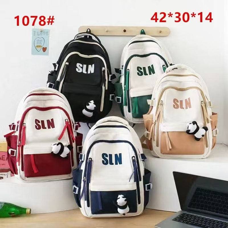 Boy junior high school students backpack lightweight college students high school junior high school students leisure bag waterproof student backpack backpack