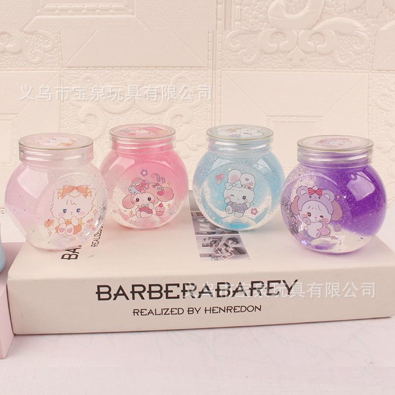 foreign trade vigorous full of colorful foaming glue foaming mud crystal mud slim mud vent decompression colored clay factory