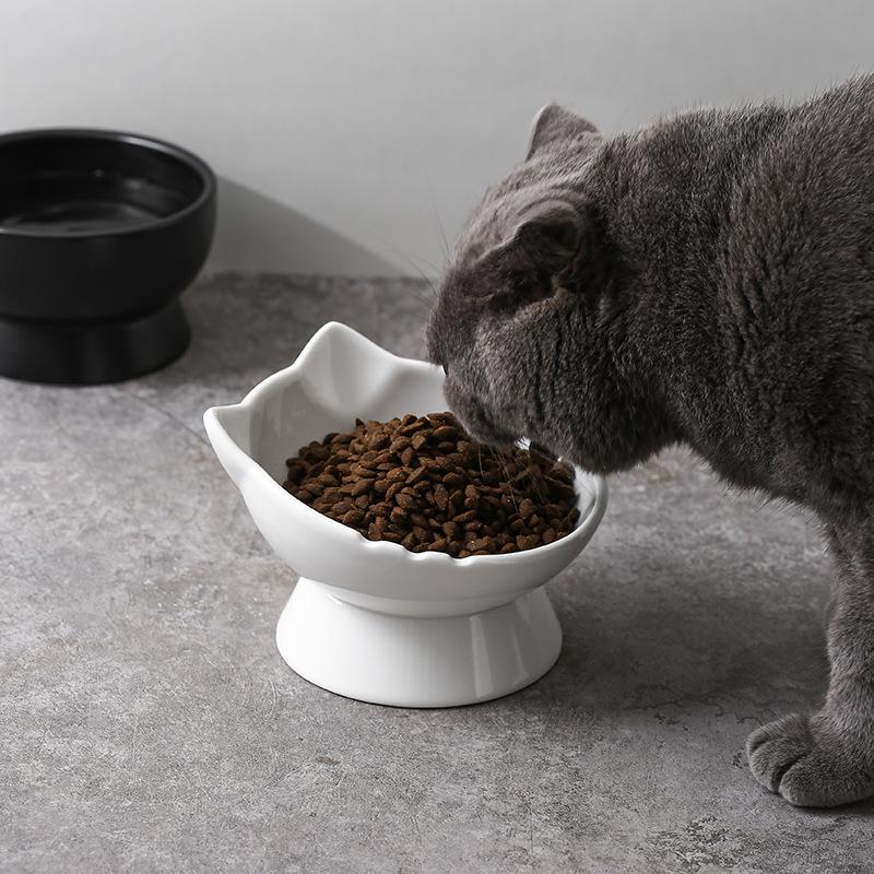 ceramic  bowl pet bowl  food basin rice bowl anti-tumble  food drinking bowl snack dish  food bowl large capacity