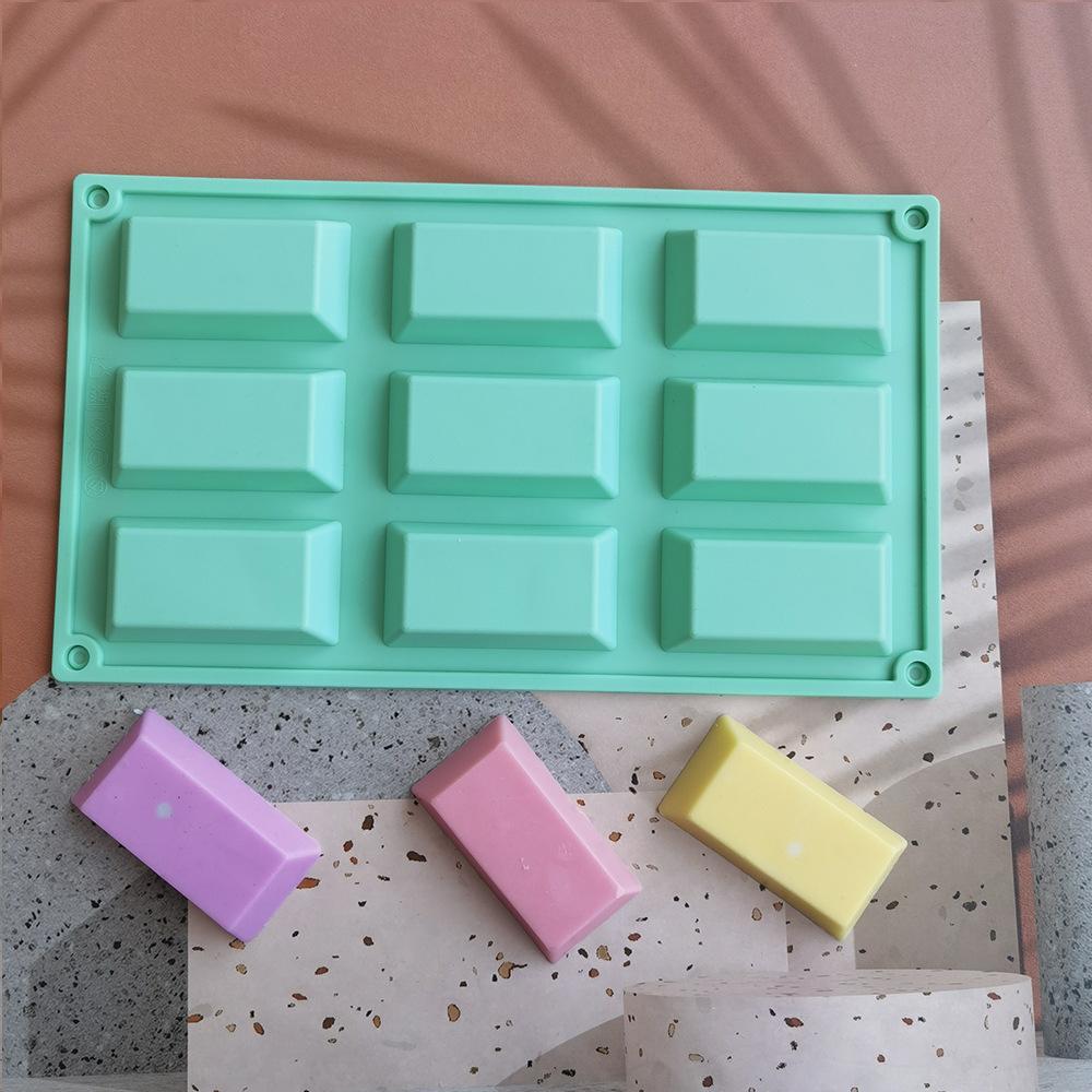 Silicone 9-Piece Fernan Snow Cake Mold Jelly Pudding Soap Cake Mold Baking Tool Application Scenario
