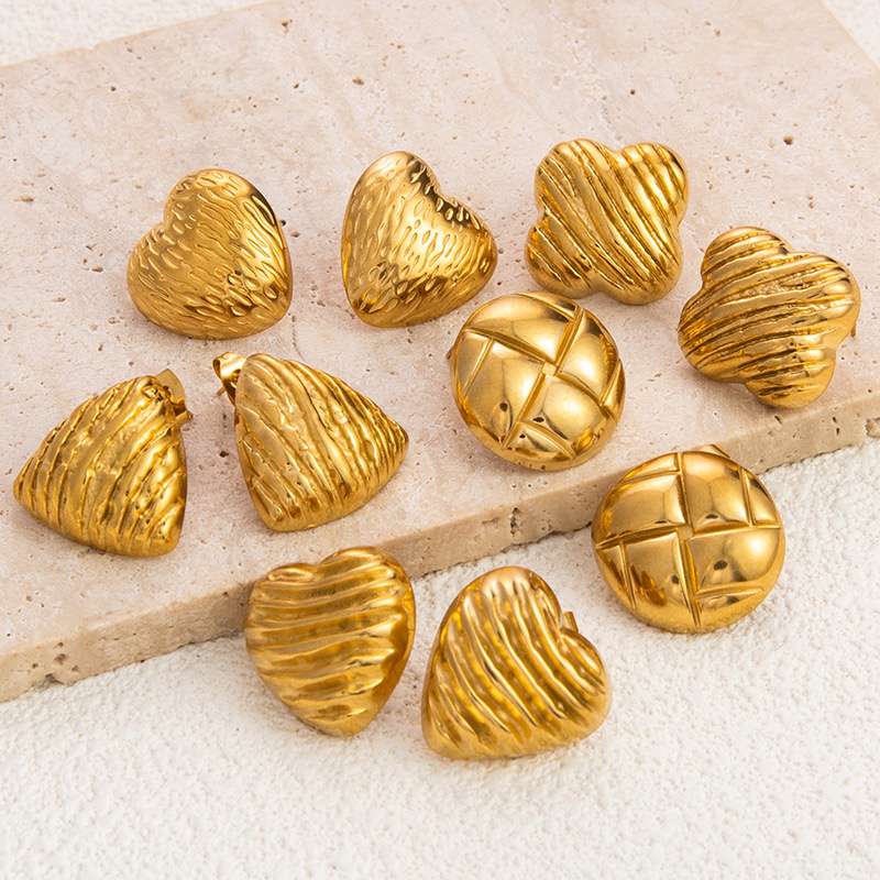 创意饰品钛钢耳饰 独特设计耳钉 简约时尚女士首饰 高质量耐用耳饰品饰品耳饰耳钉创意饰品详情图4