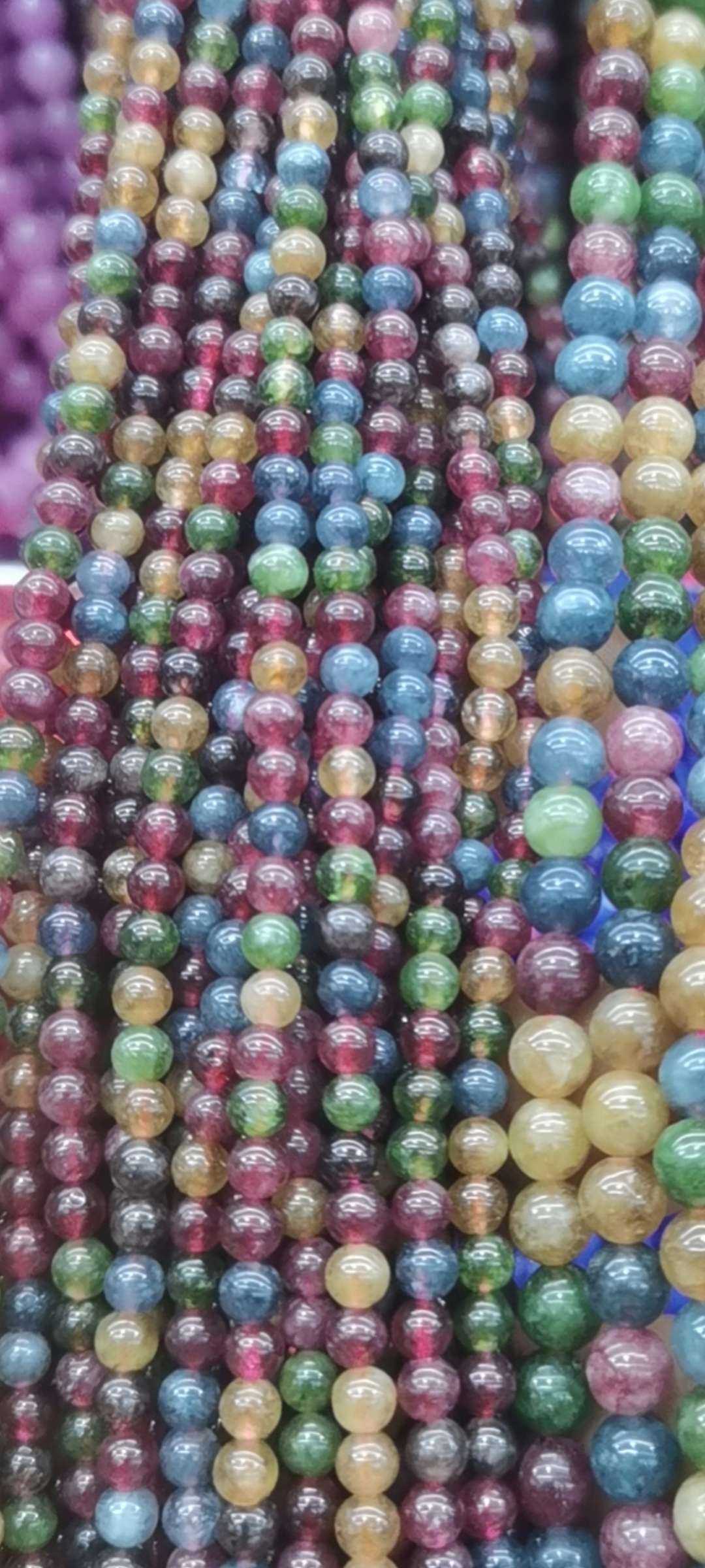 Tiger's eye, red turquoise, green turquoise, white turquoise, natural stone, malachite Item Picture
