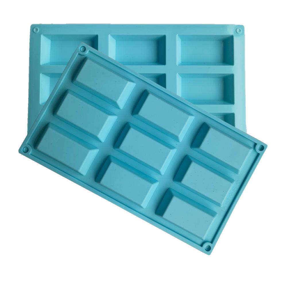 Silicone 9-Piece Fernan Snow Cake Mold Jelly Pudding Soap Cake Mold Baking Tool Item Picture