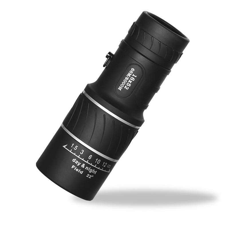telescope factory 16 x52 high magnification low light night vision concert fishing float mobile phone monocular telescope