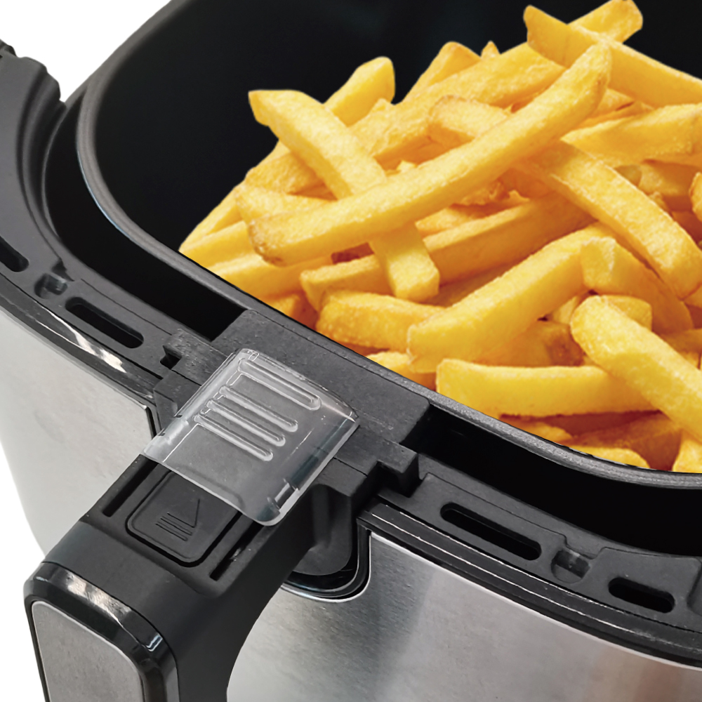 RAF Air fryer, a multi-functional smart touch screen oil-free and smokeless electric fryer with a large capacity of 5L Item Picture