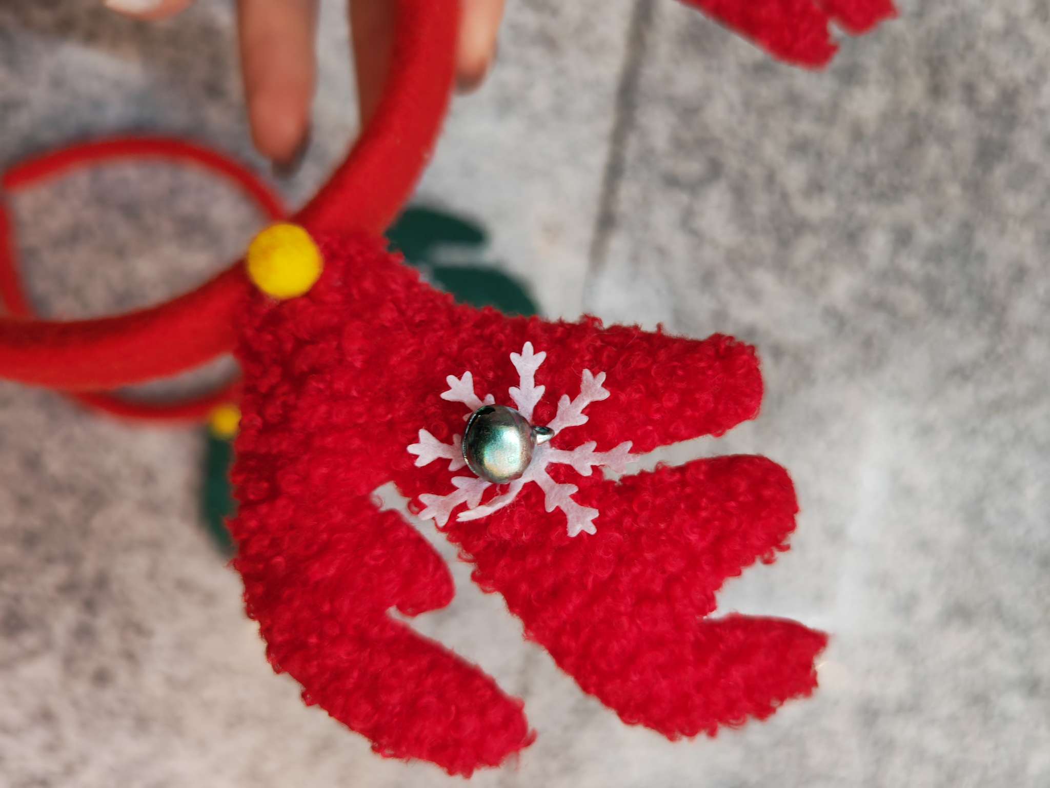 Christmas cultural decorations, office Christmas decorations, Christmas game props, Christmas antler headbands details Picture