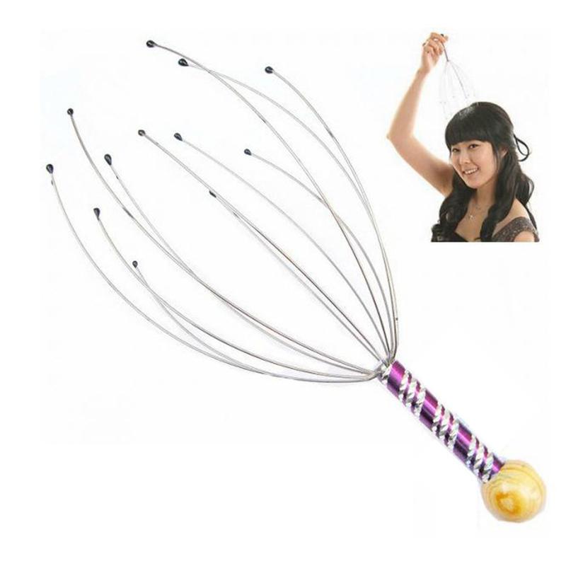 hair care octopus scalp massager eight claw massage tingler manual head massager head scratching tool