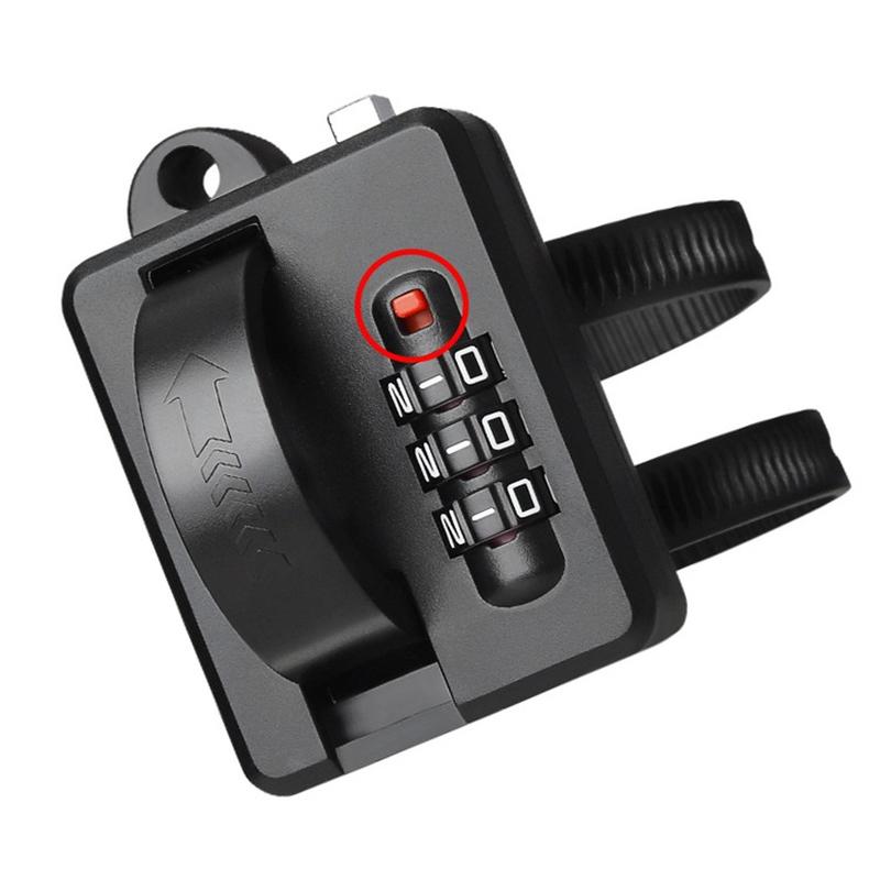 yh2296 password battery car helmet lock motorcycle electric bicycle helmet security lock