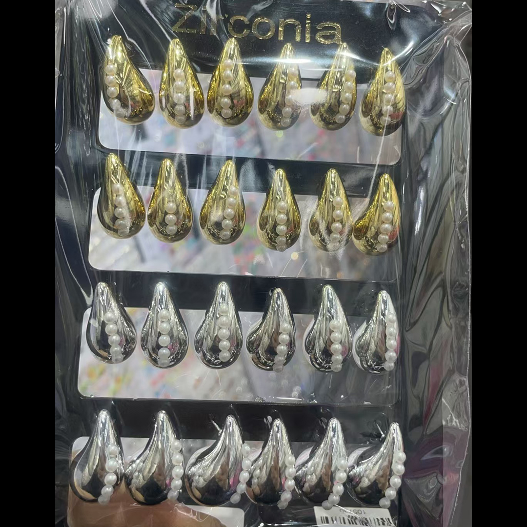 饰品/耳饰/耳环/玻璃耳环/不锈钢耳环产品图