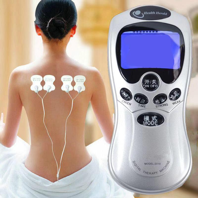 Blue Screen Digital Meridian Massage Device Multi-Function Pulse Meridian Household Mini Massager