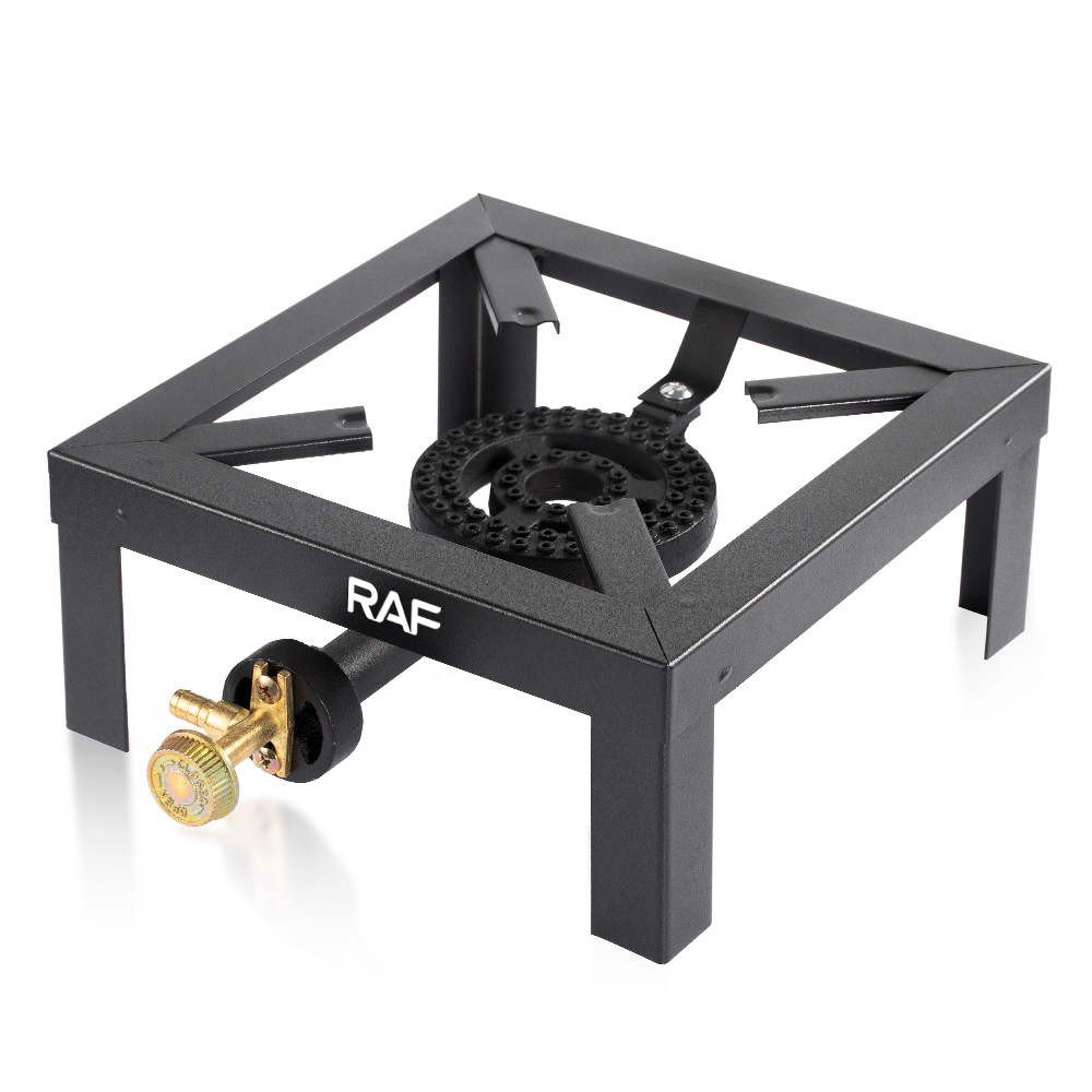 RAF Cross-border fierce gas stove, single-burner cast iron stove head, outdoor energy-saving gas stove, camping stove pic 6