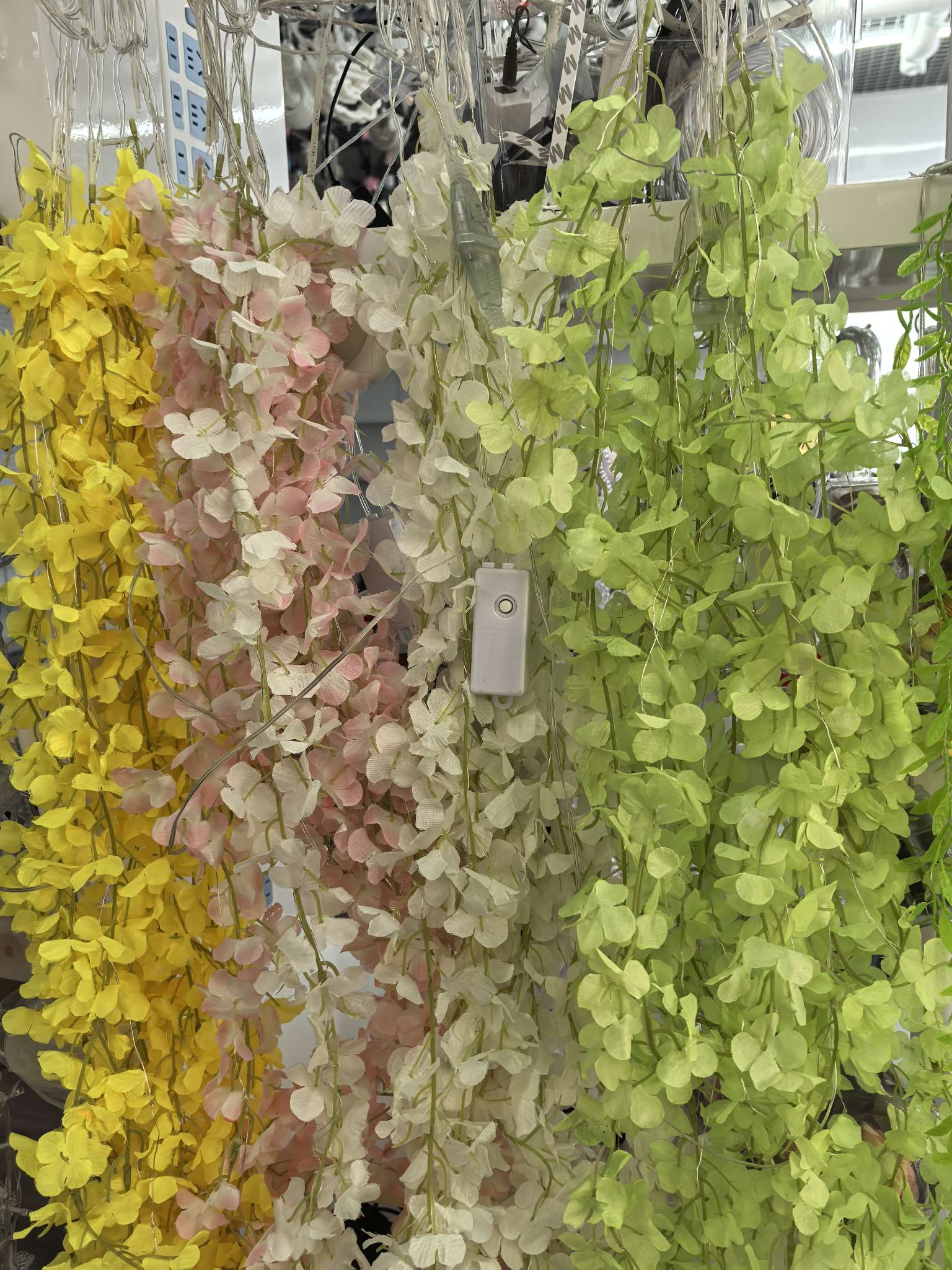 2024新款，花叶窗帘灯工艺户外庭院多适合用