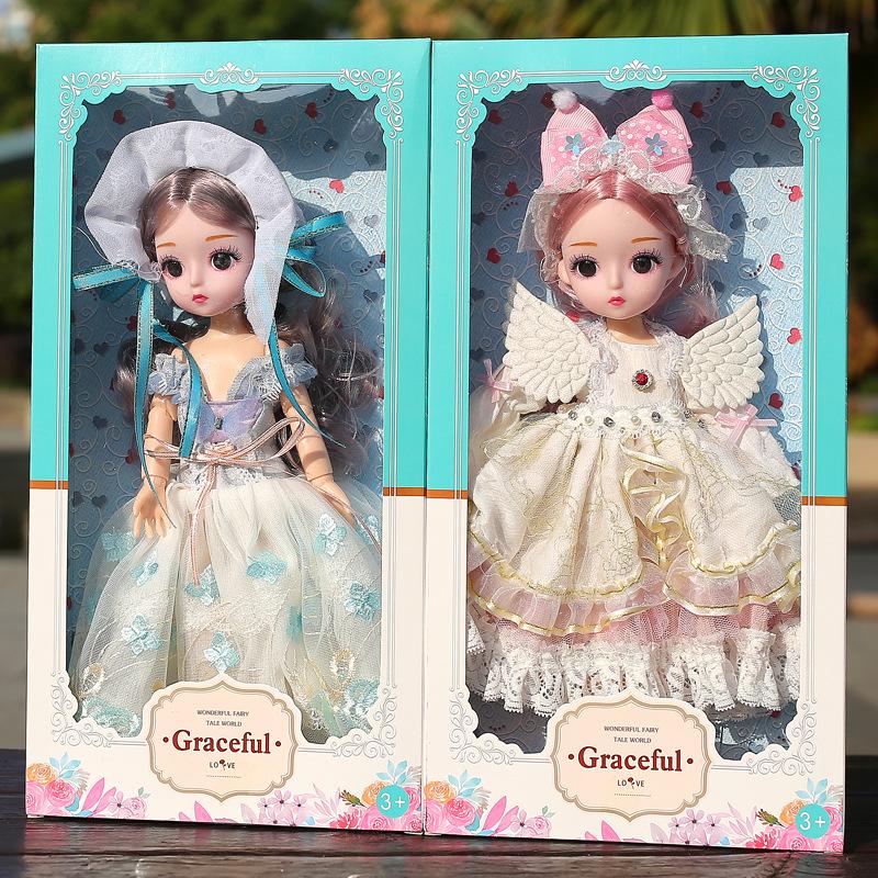 new girl play house princess loli barbie doll gift box set toy supply wholesale stall