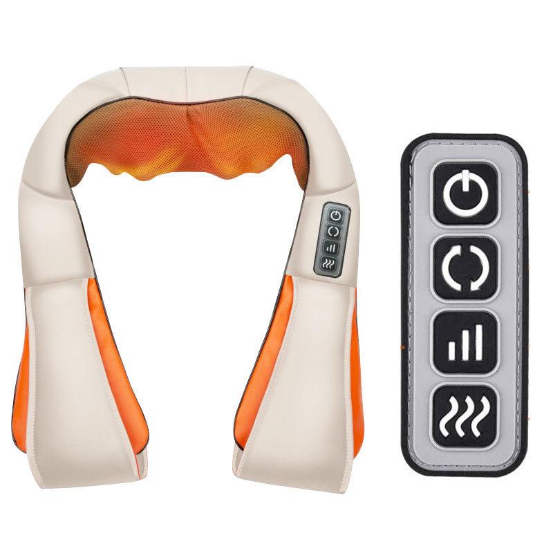 simulation man neck massager multi-functional body dual use in car and home massage shawl neck shoulder back waist massage instrument manufacturer