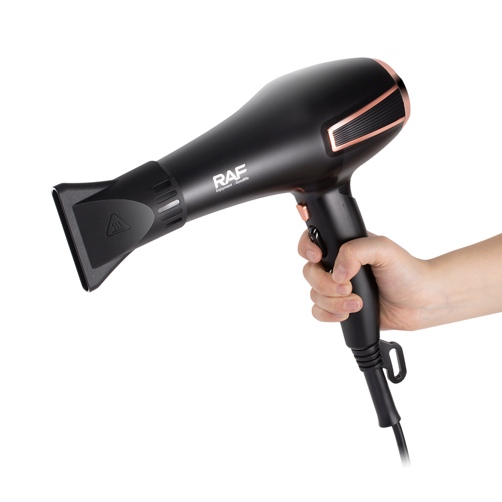 RAF euro regulator secador de pelo salón de peluquería doméstico alta potencia peluquería barbería especial fabricante de tubos de viento al por mayor R.4508 pic 6