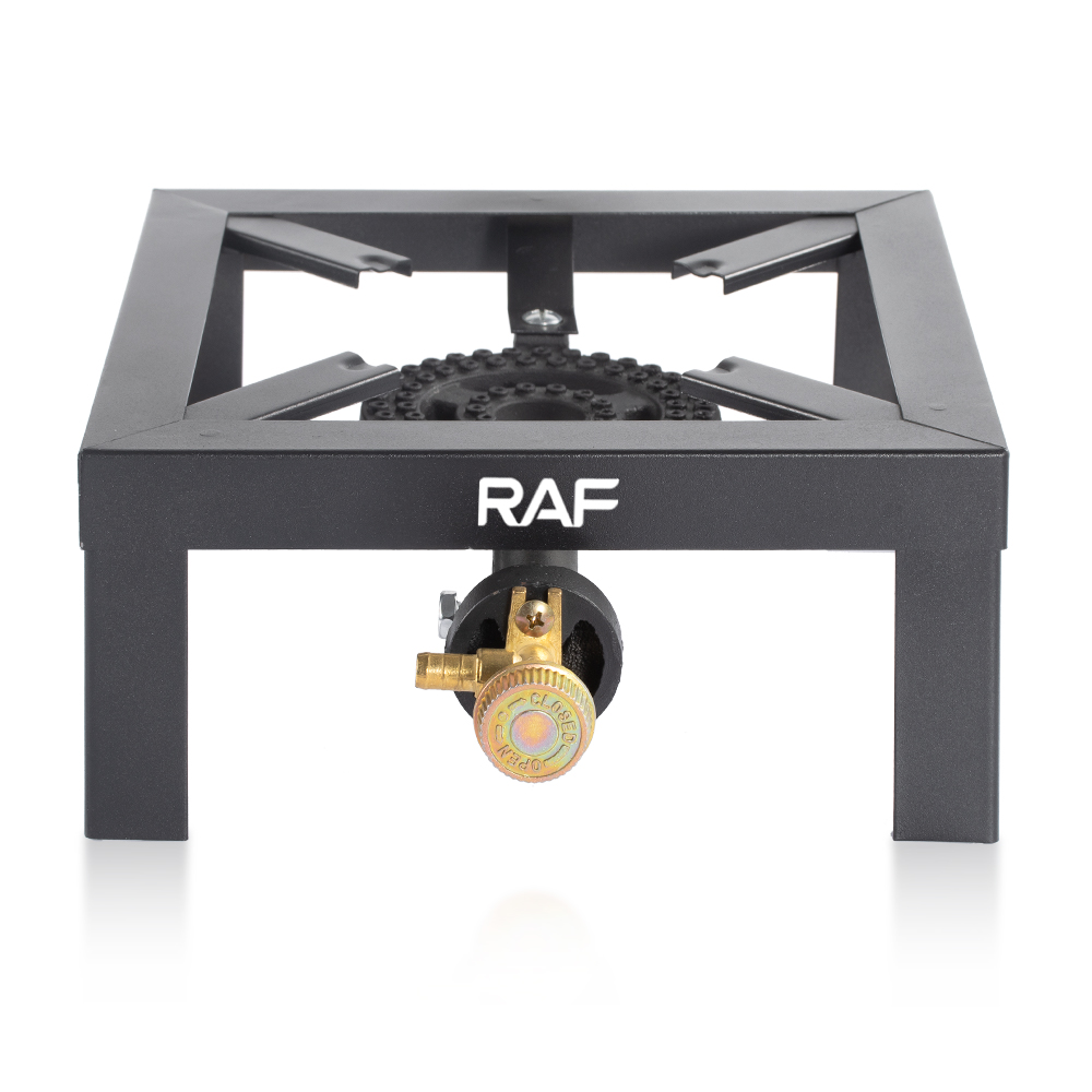 RAF Cross-border fierce gas stove, single-burner cast iron stove head, outdoor energy-saving gas stove, camping stove pic 5