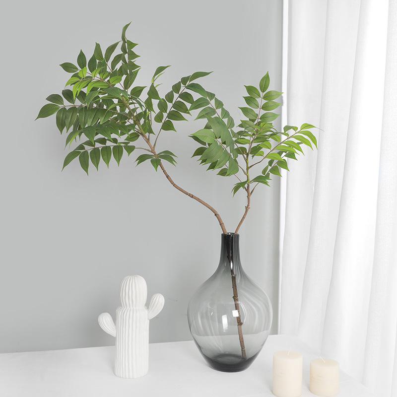 Artificial Flower Artificial Plant Artificial Feel Wisteria Leaf Climbing Vine Landscape Small Fresh Green Plant Decoration Artificial Artificial Tree