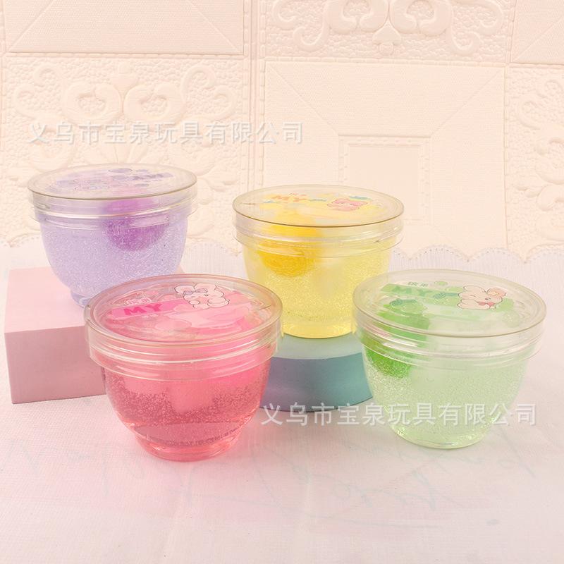 foreign trade frozen fruits frozen foaming glue foaming mud crystal mud slim mud vent decompression colored clay source non-stick