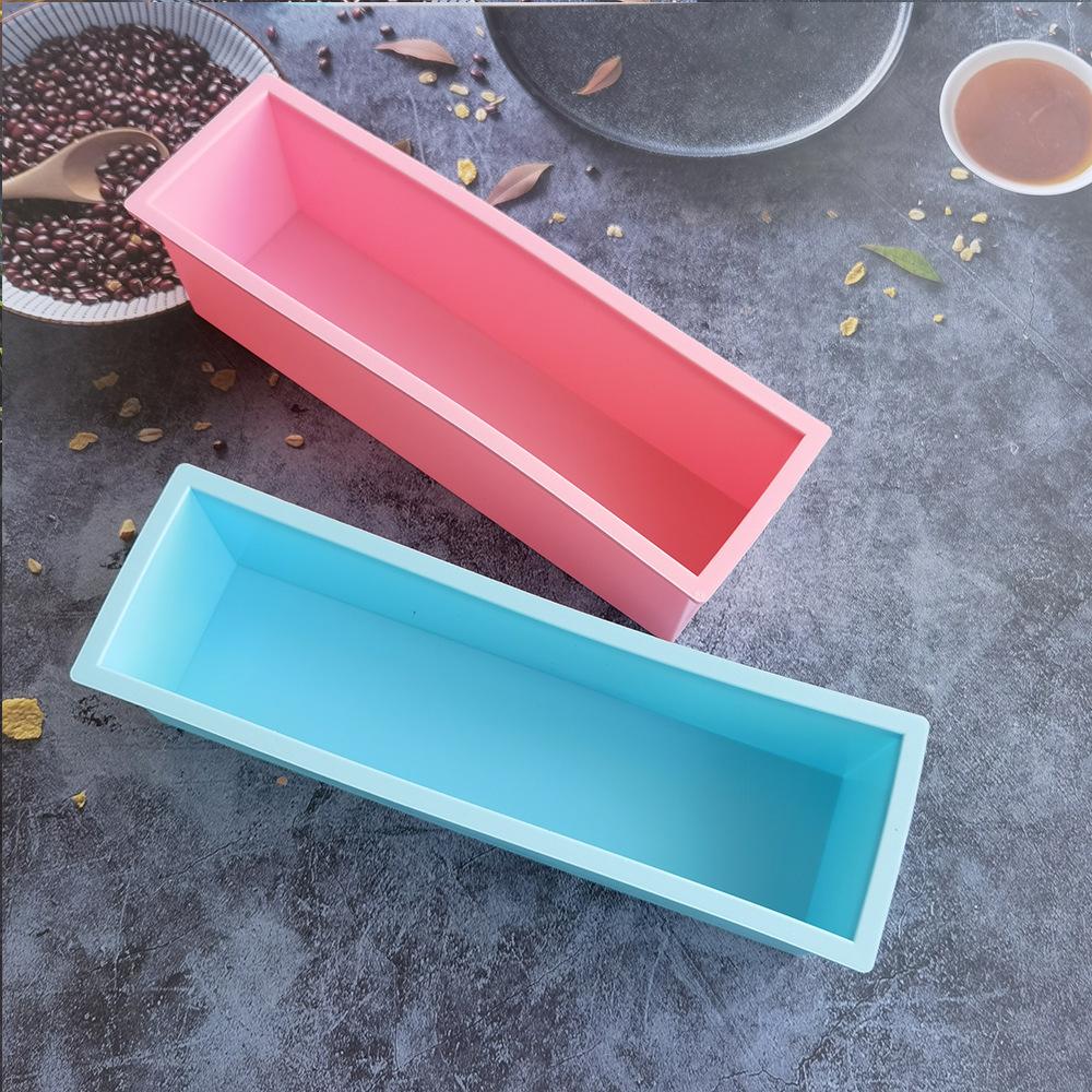 Silicone Single Toast Cake Mold Mousse Cake Mold Aromatherapy Candle Mold Chocolate Mold Easily Removable Mold