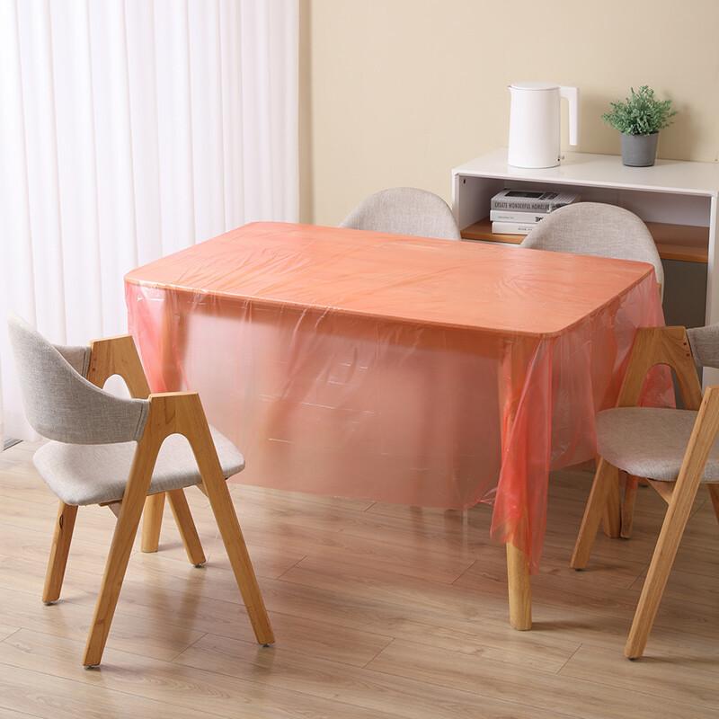 disposable tablecloth red white color thiened waterproof and oilproof dustproof tablecloth wedding banquet point break tablecloth Application Scenario